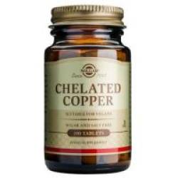 Chelated copper 100tbl SOLGAR