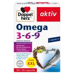 Doppelherz Omega 3-6-9, 40 Capsule, Xxl