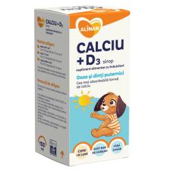 Alinan Calciu + D3 sirop 150ml Fiterman Pharma