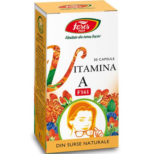 Vitamina A naturala x 30cps (Fares)