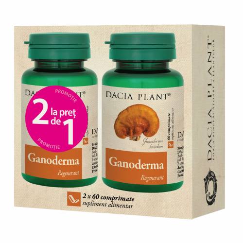 Ganoderma x 60cp (Dacia Pl) 1+1gratis