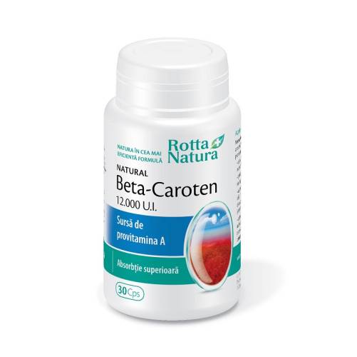 Beta Caroten natural 1200UI x30cps(RottaNatura)