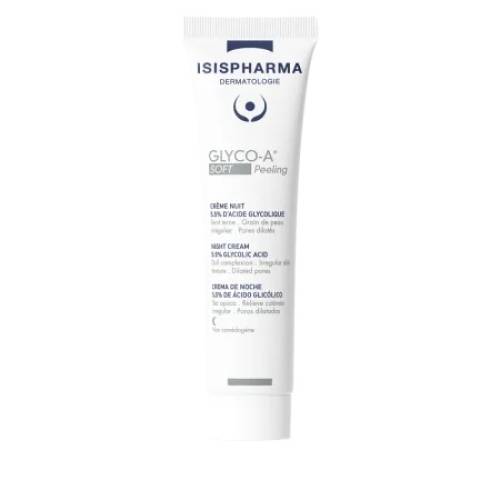 Glyco-A Soft Peeling – Crema de Noapte cu 5.5% Acid Glicolic 30ml, IsisPharma