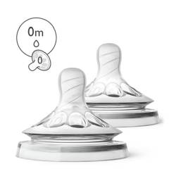 AVENT Tetina natural ultra soft x 2 buc 0+M SCF040/27