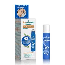 Roll-on pentru dureri de cap cu uleiuri esentiale, 5ml, Puressentiel