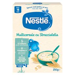 Nestle Multicereale cu Stracciatella – Cereale instant copii 18 luni+, 250g