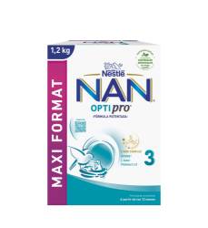 Nestle NAN OPTIPRO 3 HMO, 1.2kg – Lapte pudra pentru copii de la 12 luni