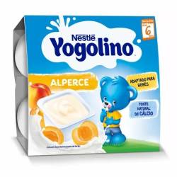 Nestle Gustare Cu Lapte Si Caise Yogolino, +6 Luni, 4x100 G