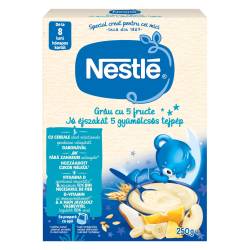Nestle Somn Usor Grau si 5 Fructe, 250g – Gustare pentru bebelusi de la 8 luni