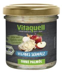 Grasime vegetala tartinabila cu legume, mere si ceapa, eco-bio, 120 g, Vitaquell