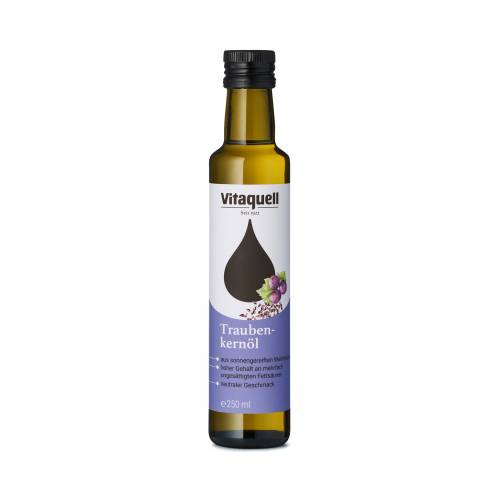 Ulei din seminte de struguri, 250 ml, Vitaquell