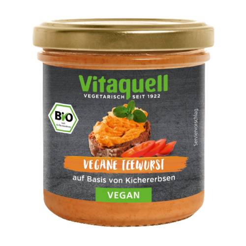 Crema tartinabila cu naut, eco-bio, 125 g, Vitaquell