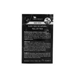 Masca neagra pentru fata, exfolianta, 15 ml, Naturaequa