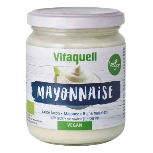 Maioneza fara ou, eco-bio, 250 ml, Vitaquell