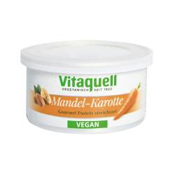 Crema tartinabila cu morcovi si migdale, eco-bio, 125 g, Vitaquell