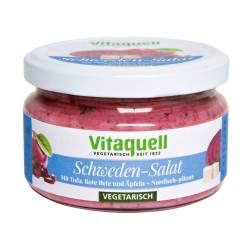 Salata suedeza cu tofu, sfecla rosie si mere, 200 g, Vitaquell