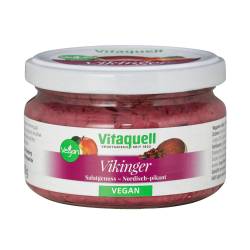 Salata Viking cu proteina din soia, sfecla rosie si mere, 180 g, Vitaquell