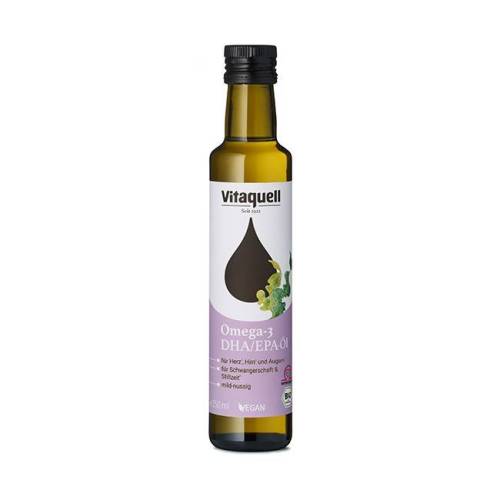 Ulei Omega-3 DHA-EPA, 250 ml, Vitaquell