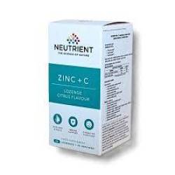 Zinc plus Vitamina C, 60 comprimate masticabile, Neutrient