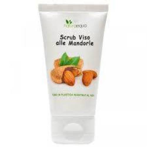 Crema pentru fata scrub cu migdale, eco-bio, 50 ml, Naturaequa