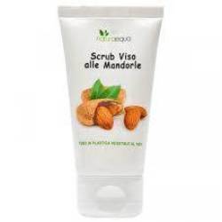 Crema pentru fata scrub cu migdale, eco-bio, 50 ml, Naturaequa