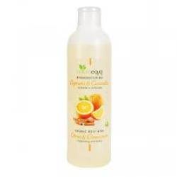 Gel de dus citrice si scortisoara, eco-bio, 250 ml, Naturaequa