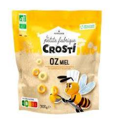 Ineluse expandate cu miere, eco-bio, 300 g, Crosti