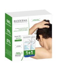 Pachet Sampon tratament Anti-Matreata Node DS+, 2x125 ml, Bioderma