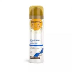 Lotiunea spray dupa plaja 3 in 1 Gerovital Sun, 150 ml