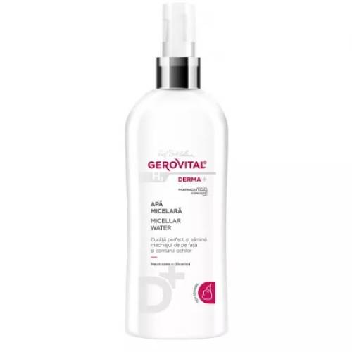 Apa micelara H3 Derma+ – 150 ml, Gerovital