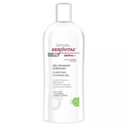 Gel spumant purifiant pentru ten gras H3 Derma+ – 200 ml, Gerovital