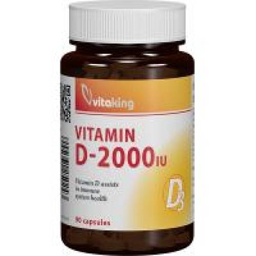 Vitamina d3-2000ui 90cps VITAKING