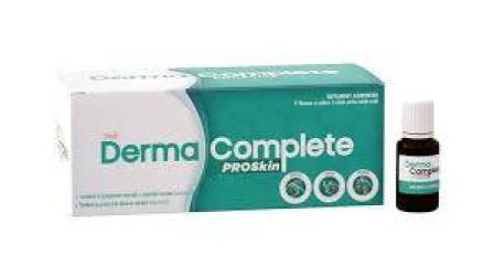 Solutie pentru leziuni cutanate, Derma Complete Proskin, 21 fiole, Sun Wave Pharma