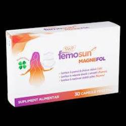 Femosun Magnefol, 30 capsule vegetale, Sun Wave Pharma