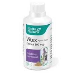 Vitex Agnus Castus, 300 mg, 90 capsule, Rotta Natura