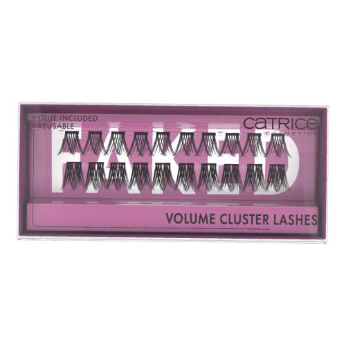 Kit gene false Faked Volum Cluster, black, 20 bucati, Catrice
