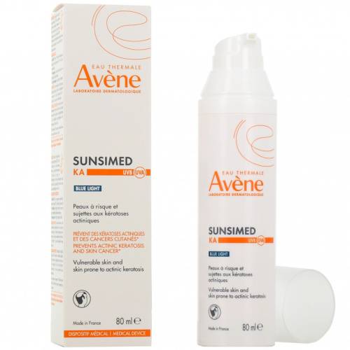 Avene Sunsimed KA Crema cu protectie solara SPF 50 pentru pielea predispusa la keratoza actinica 80 ml