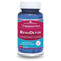 RENODETOX, detoxfiant renal, 60 capsule, Herbagetica