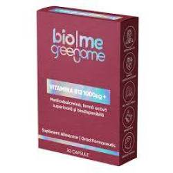 Vitamina B12, 1000 mcg, 30 capsule, Biome