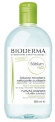 Solutie micelara ten mixt si gras H2O Sebium, 500 ml, Bioderma