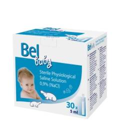 Ser fiziologic 0,9% Bel Baby, 30 fiole x 5 ml, Hartmann