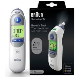 Braun ThermoScan 7+ IRT6525 | Termometru auricular noapte