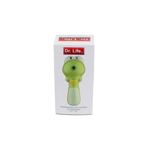 Termometru infrarosu copii Dr. Life KFT-28 | Non-Contact, Broscuta