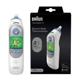 Termometru auricular copii Braun ThermoScan 7 IRT6520 cu Age Precision