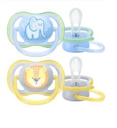 AVENT Suzeta 0-6L Ultra air baieti x 2bucSCF085/01