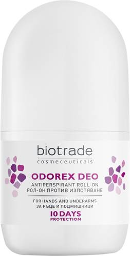 Odorex Deo roll-on antiperspirant transpiratie excesiva, 20 ml, Biotrade