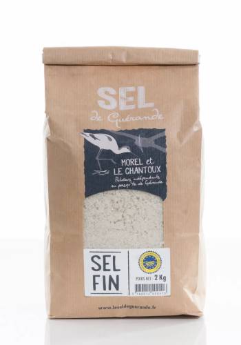 Sare de mare fina, 2 kg, Morel et Le Chantoux