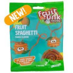 Spaghete din fructe cu mango, 100 g, Fruitfunk