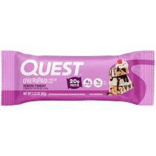 Baton Proteic, Cu Aroma De Vanilie, Caramel Si Ciocolata, Quest Protein Bar, 63 g, Gnc