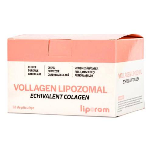 Colagen Lipozomal, Vollagen, 30 plicuri, Liporom